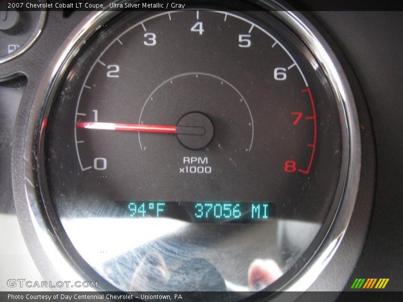 Ultra Silver Metallic / Gray 2007 Chevrolet Cobalt LT Coupe