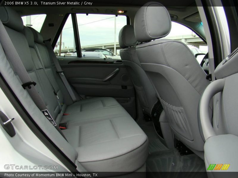 Titanium Silver Metallic / Grey 2006 BMW X5 3.0i