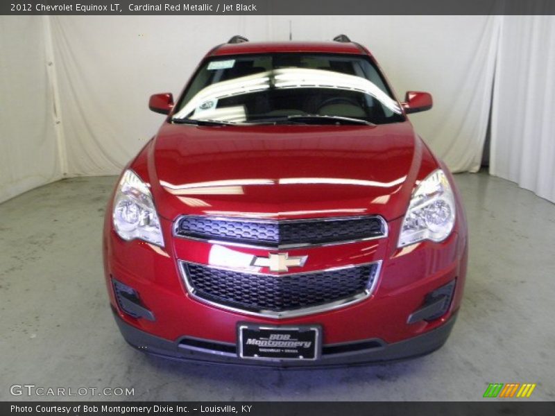 Cardinal Red Metallic / Jet Black 2012 Chevrolet Equinox LT