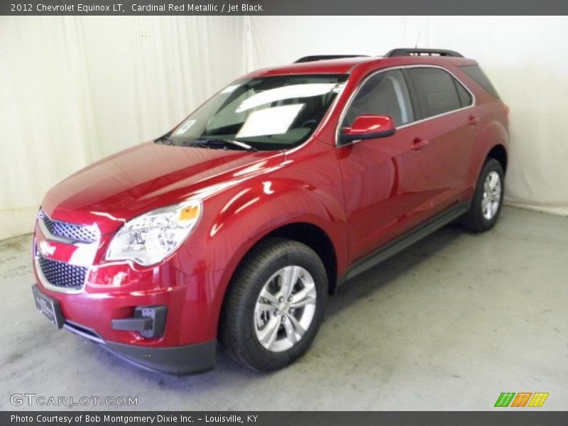 Cardinal Red Metallic / Jet Black 2012 Chevrolet Equinox LT