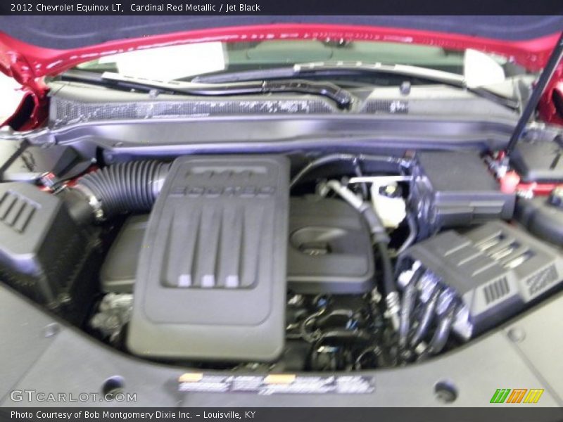 Cardinal Red Metallic / Jet Black 2012 Chevrolet Equinox LT