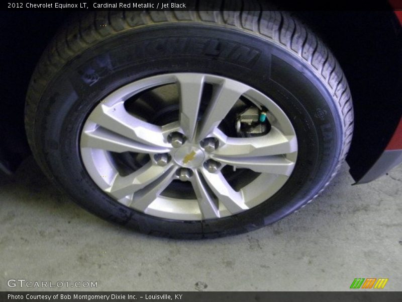 Cardinal Red Metallic / Jet Black 2012 Chevrolet Equinox LT