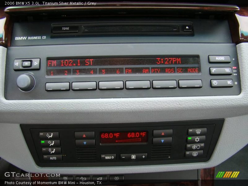 Titanium Silver Metallic / Grey 2006 BMW X5 3.0i