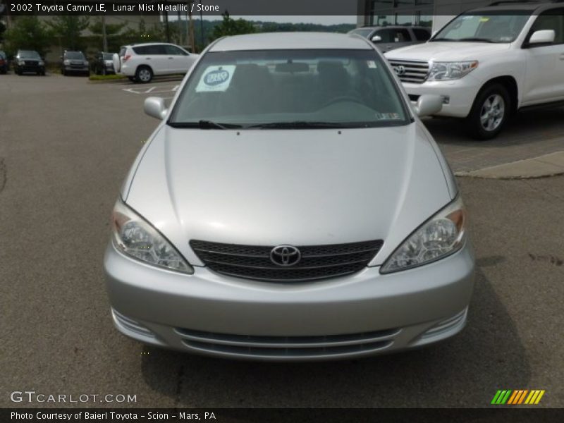 Lunar Mist Metallic / Stone 2002 Toyota Camry LE
