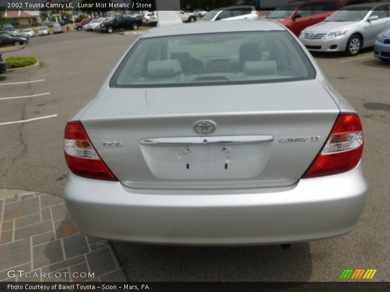 Lunar Mist Metallic / Stone 2002 Toyota Camry LE