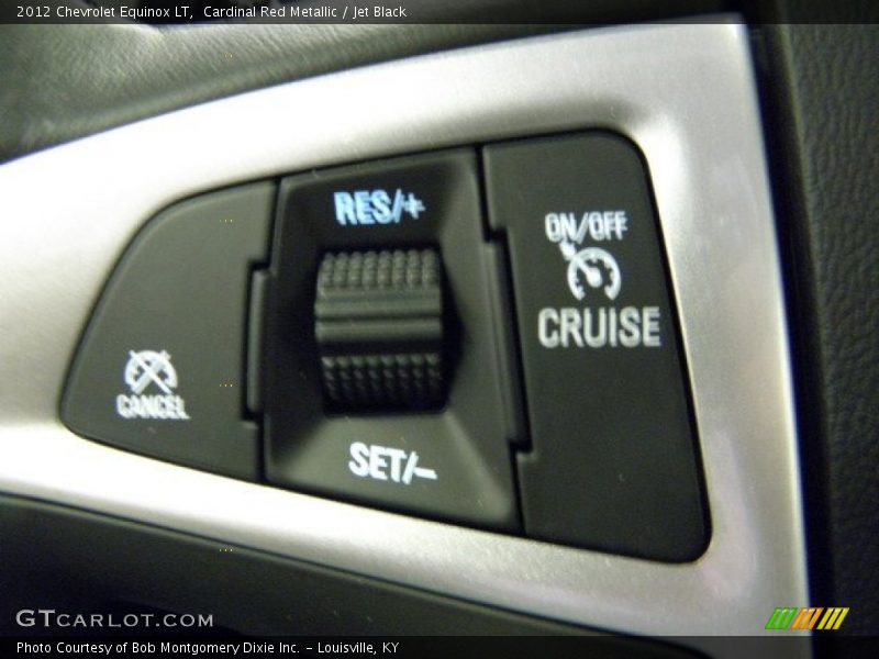 Cardinal Red Metallic / Jet Black 2012 Chevrolet Equinox LT