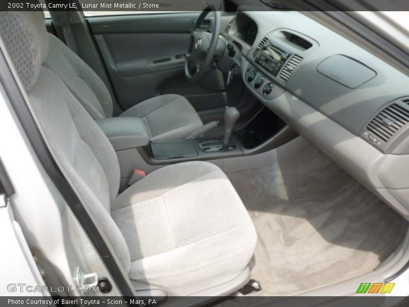 Lunar Mist Metallic / Stone 2002 Toyota Camry LE