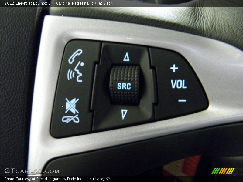 Cardinal Red Metallic / Jet Black 2012 Chevrolet Equinox LT