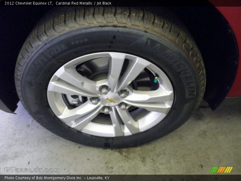 Cardinal Red Metallic / Jet Black 2012 Chevrolet Equinox LT