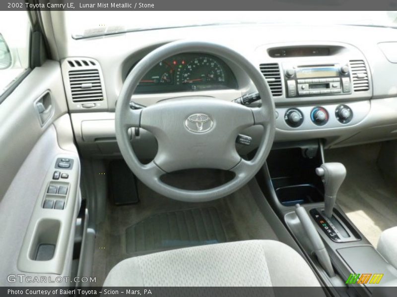 Lunar Mist Metallic / Stone 2002 Toyota Camry LE