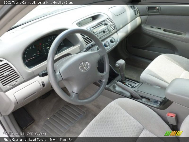 Lunar Mist Metallic / Stone 2002 Toyota Camry LE