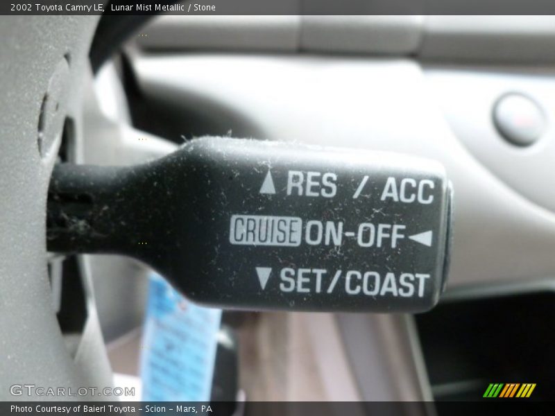 Lunar Mist Metallic / Stone 2002 Toyota Camry LE