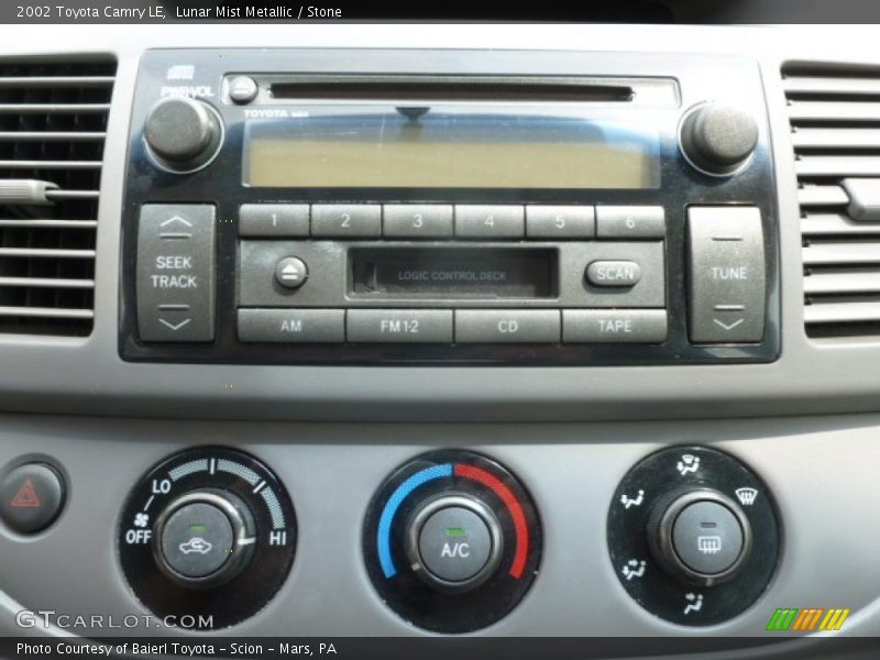 Lunar Mist Metallic / Stone 2002 Toyota Camry LE