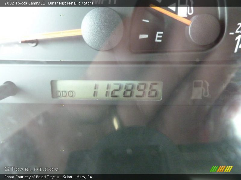 Lunar Mist Metallic / Stone 2002 Toyota Camry LE