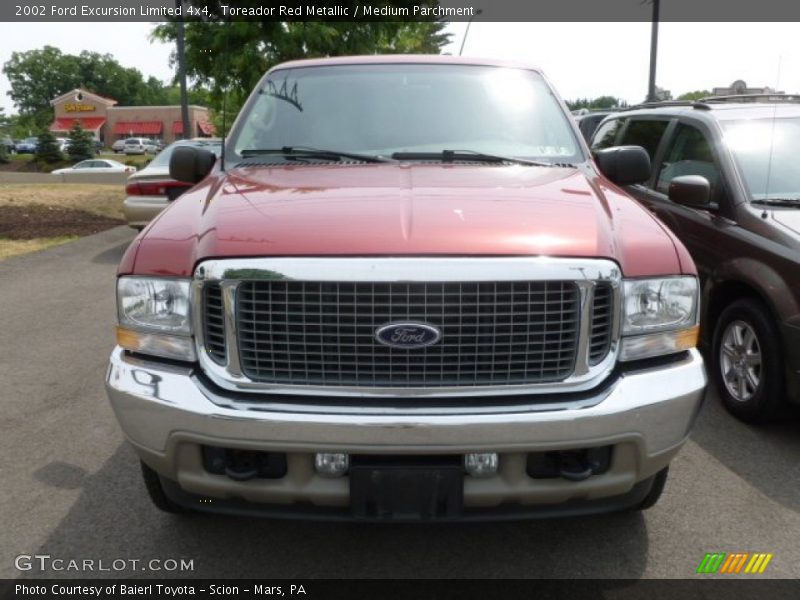 Toreador Red Metallic / Medium Parchment 2002 Ford Excursion Limited 4x4