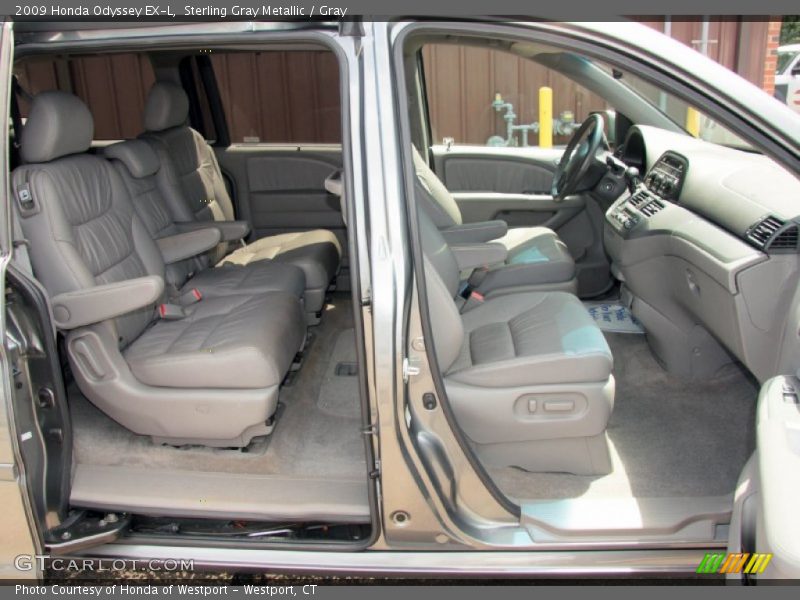 Sterling Gray Metallic / Gray 2009 Honda Odyssey EX-L