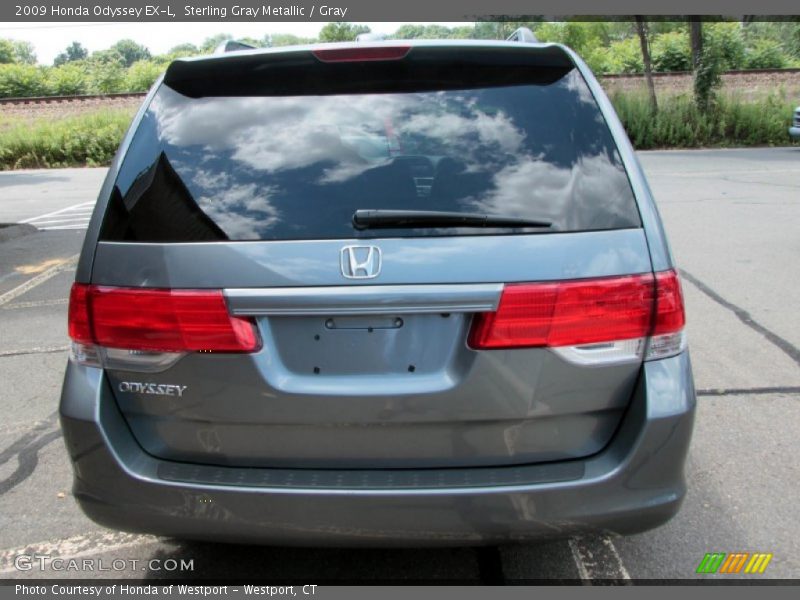 Sterling Gray Metallic / Gray 2009 Honda Odyssey EX-L