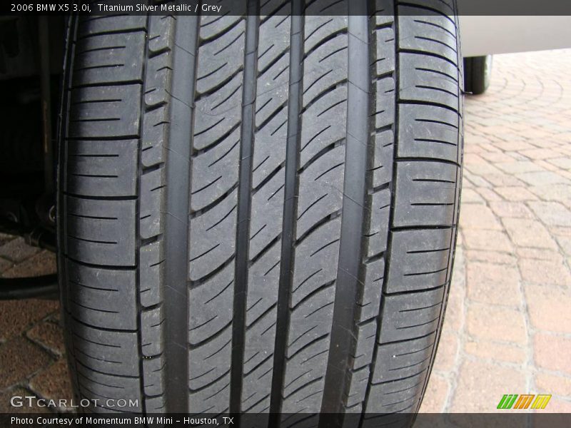 Titanium Silver Metallic / Grey 2006 BMW X5 3.0i
