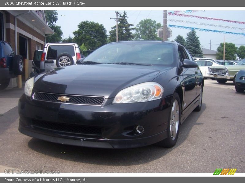 Black / Gray 2006 Chevrolet Monte Carlo SS