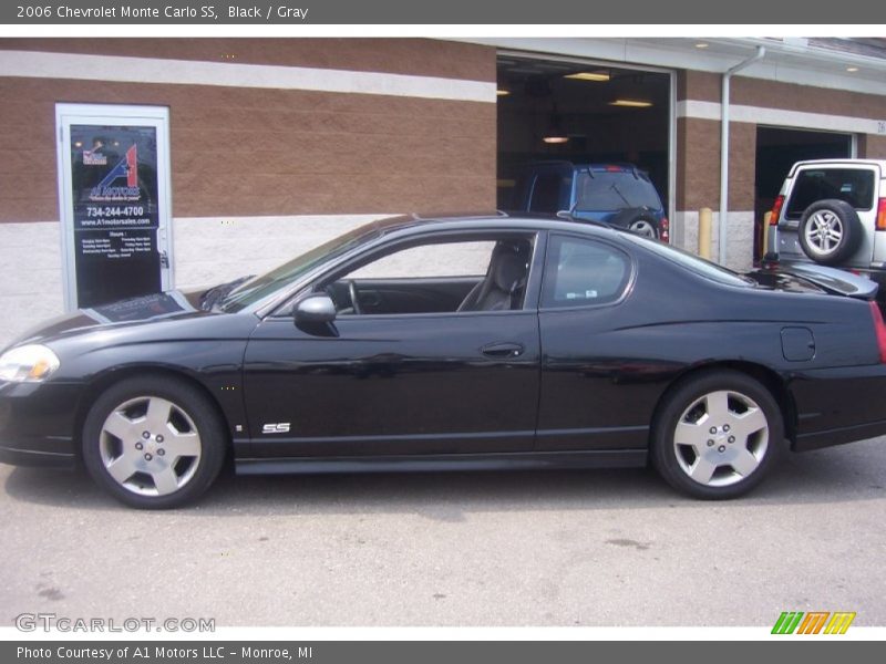 Black / Gray 2006 Chevrolet Monte Carlo SS