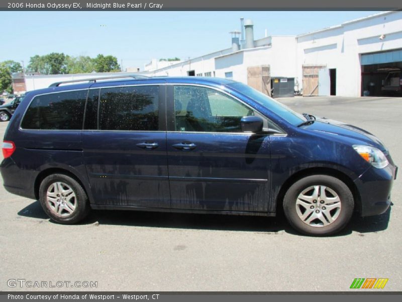 Midnight Blue Pearl / Gray 2006 Honda Odyssey EX