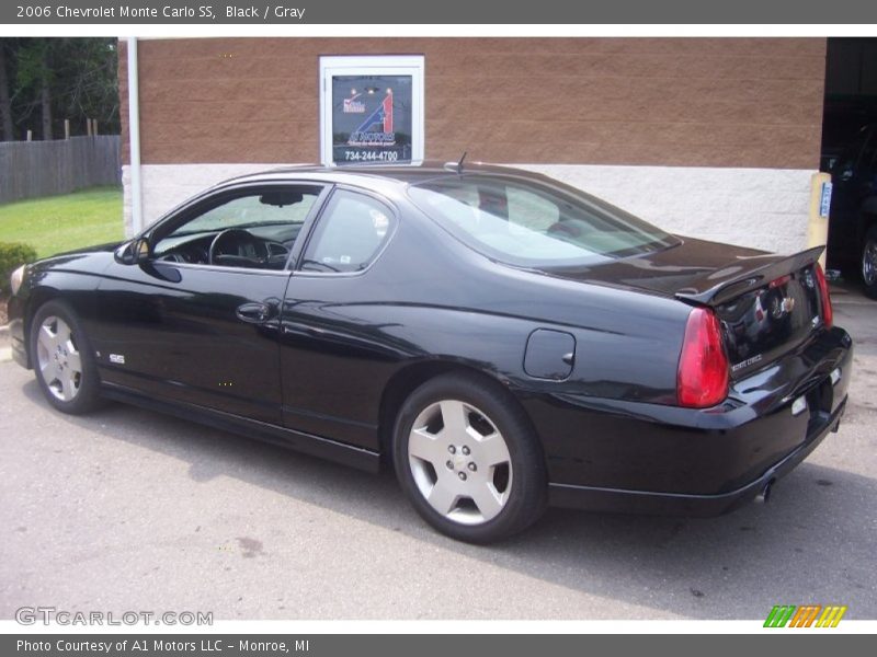 Black / Gray 2006 Chevrolet Monte Carlo SS