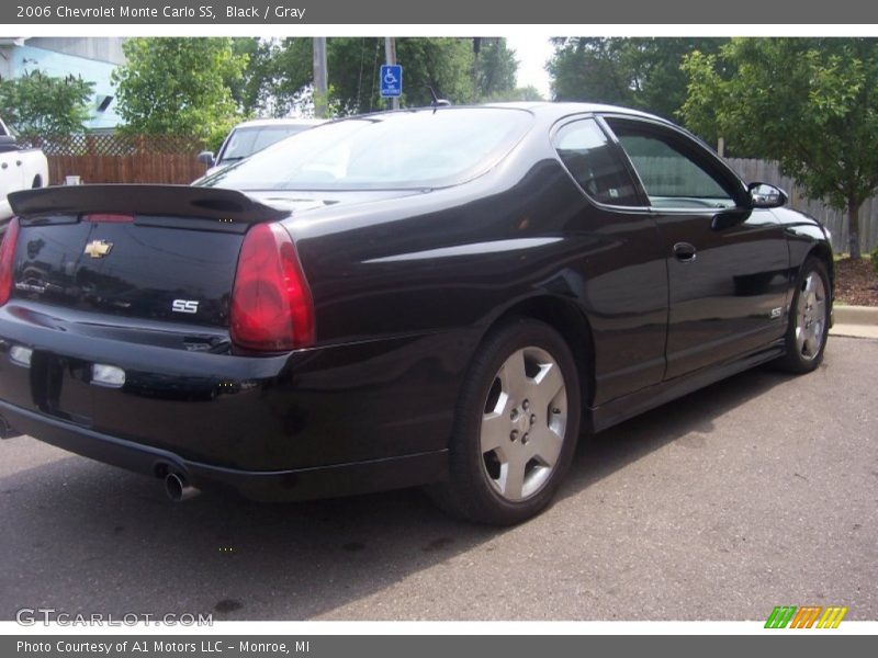 Black / Gray 2006 Chevrolet Monte Carlo SS