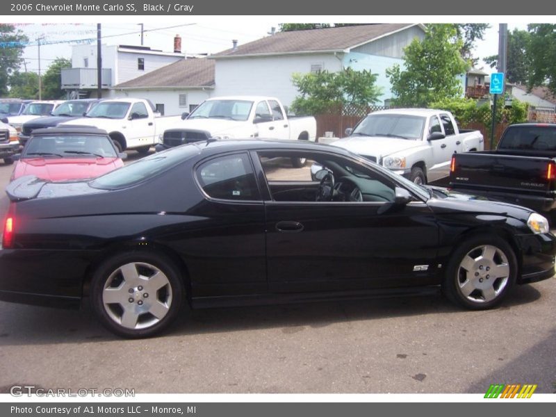 Black / Gray 2006 Chevrolet Monte Carlo SS