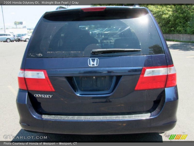 Midnight Blue Pearl / Gray 2006 Honda Odyssey EX