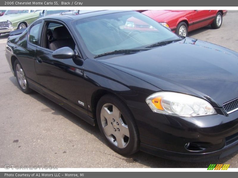 Black / Gray 2006 Chevrolet Monte Carlo SS