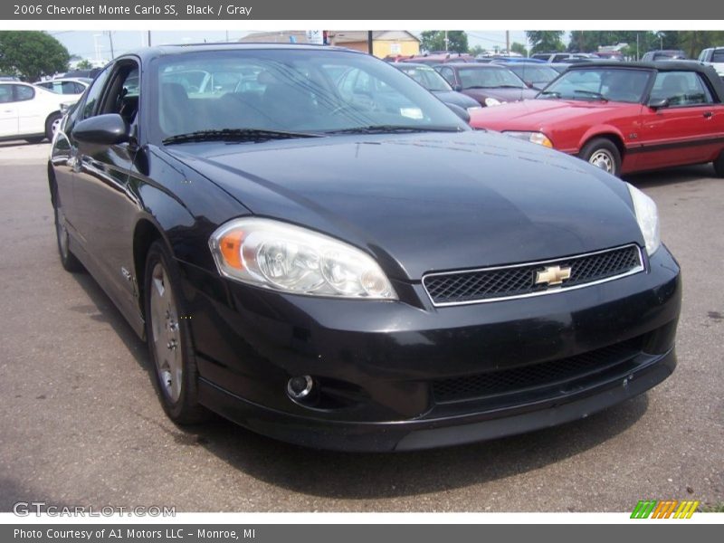 Black / Gray 2006 Chevrolet Monte Carlo SS