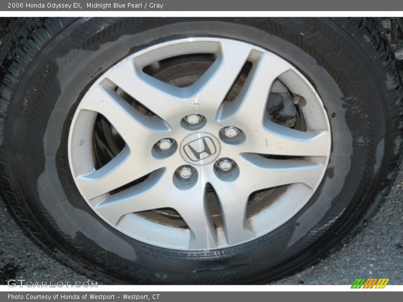 Midnight Blue Pearl / Gray 2006 Honda Odyssey EX