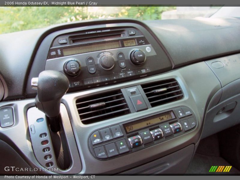 Midnight Blue Pearl / Gray 2006 Honda Odyssey EX