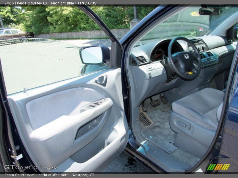 Midnight Blue Pearl / Gray 2006 Honda Odyssey EX