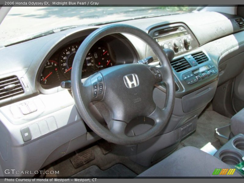 Midnight Blue Pearl / Gray 2006 Honda Odyssey EX