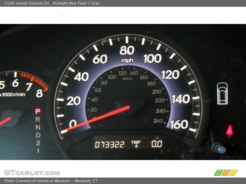 Midnight Blue Pearl / Gray 2006 Honda Odyssey EX