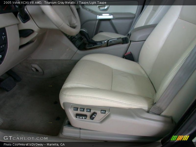 Titanium Gray Metallic / Taupe/Light Taupe 2005 Volvo XC90 V8 AWD