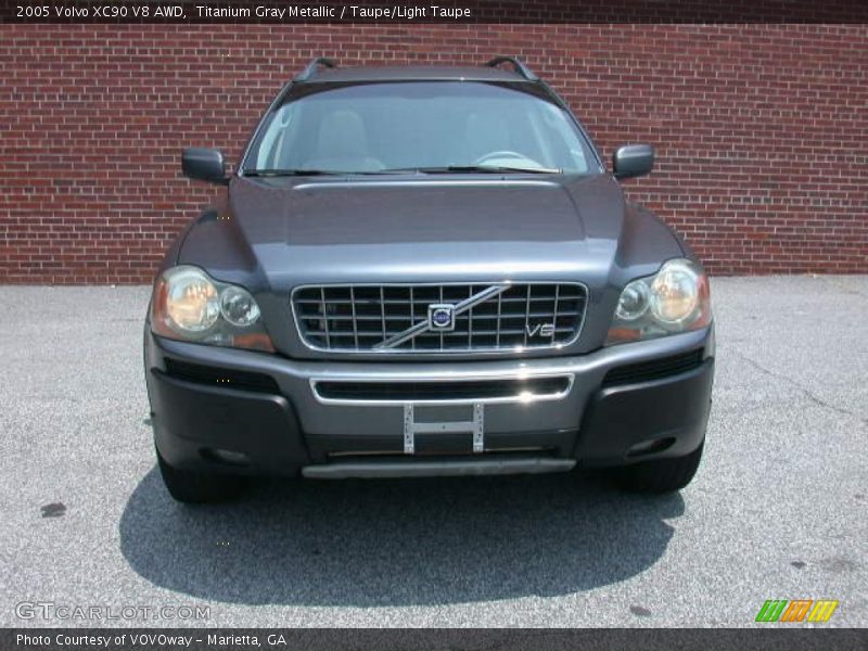 Titanium Gray Metallic / Taupe/Light Taupe 2005 Volvo XC90 V8 AWD