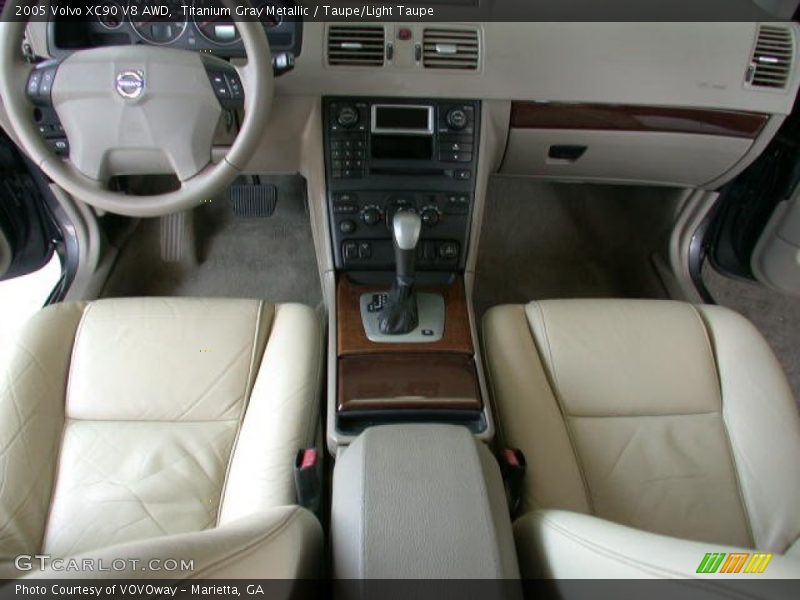 Titanium Gray Metallic / Taupe/Light Taupe 2005 Volvo XC90 V8 AWD