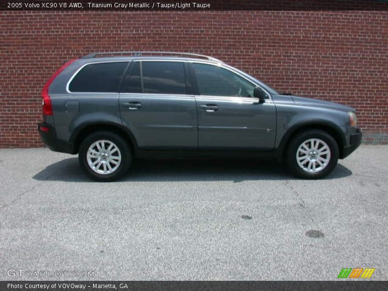 Titanium Gray Metallic / Taupe/Light Taupe 2005 Volvo XC90 V8 AWD