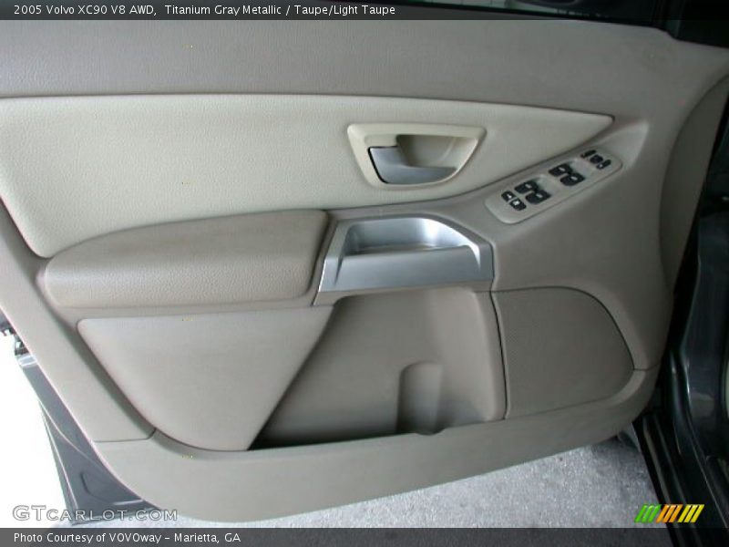 Titanium Gray Metallic / Taupe/Light Taupe 2005 Volvo XC90 V8 AWD