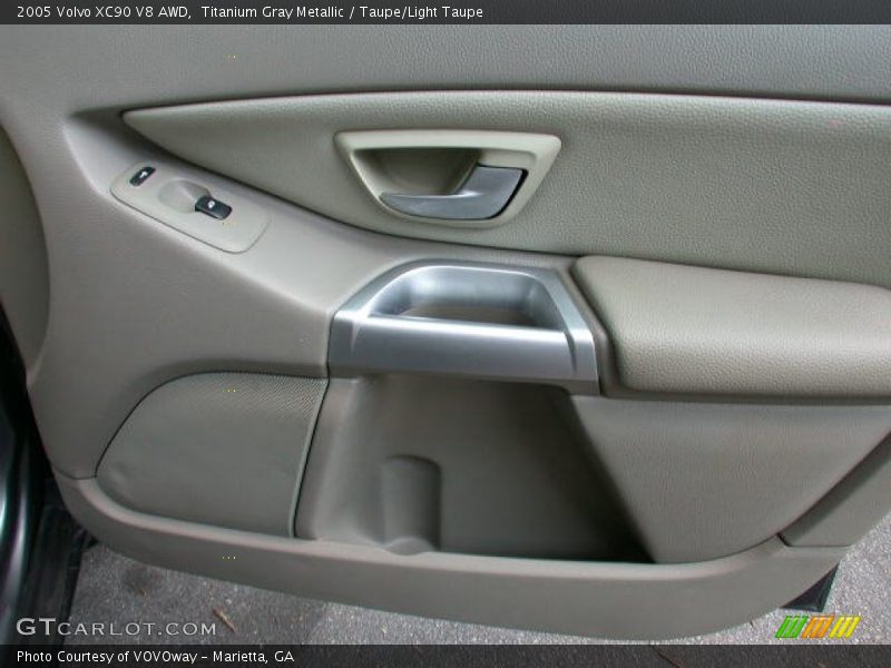Titanium Gray Metallic / Taupe/Light Taupe 2005 Volvo XC90 V8 AWD