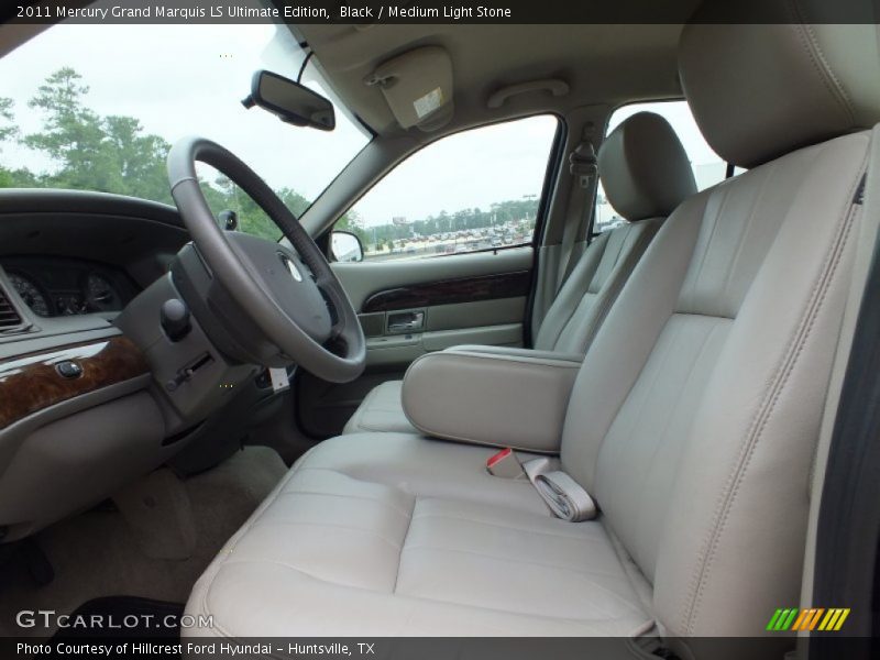 Black / Medium Light Stone 2011 Mercury Grand Marquis LS Ultimate Edition
