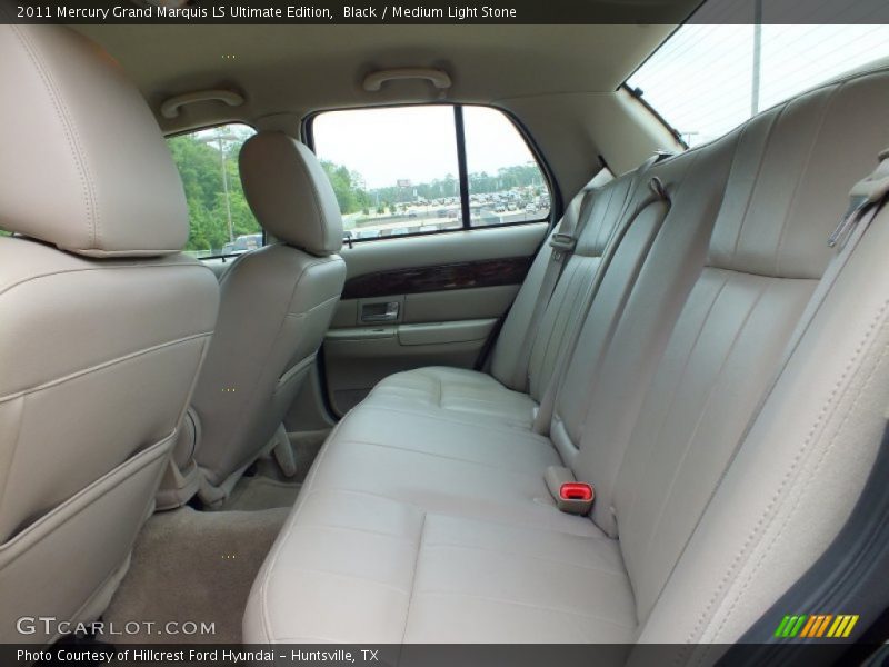 Black / Medium Light Stone 2011 Mercury Grand Marquis LS Ultimate Edition