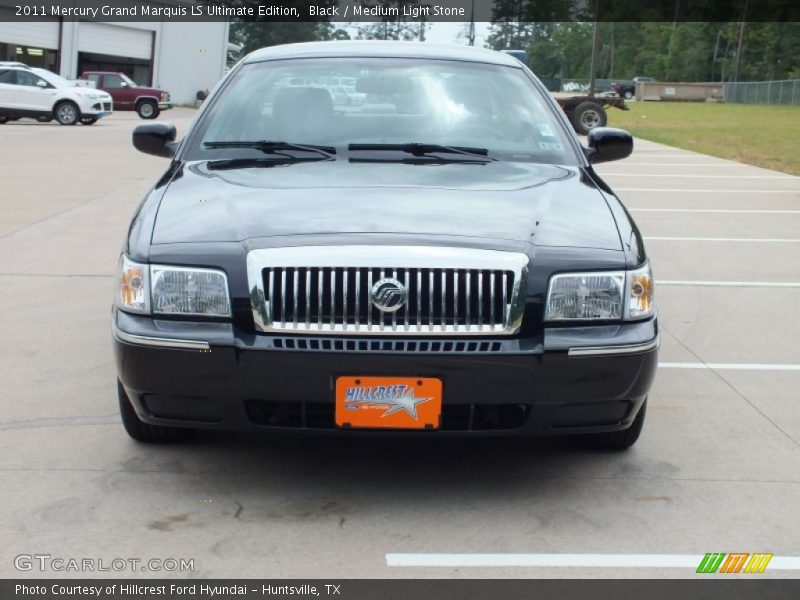 Black / Medium Light Stone 2011 Mercury Grand Marquis LS Ultimate Edition