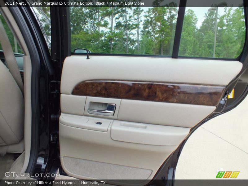 Black / Medium Light Stone 2011 Mercury Grand Marquis LS Ultimate Edition