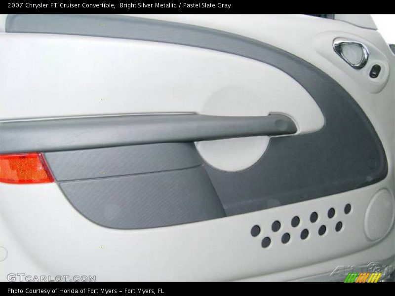 Bright Silver Metallic / Pastel Slate Gray 2007 Chrysler PT Cruiser Convertible