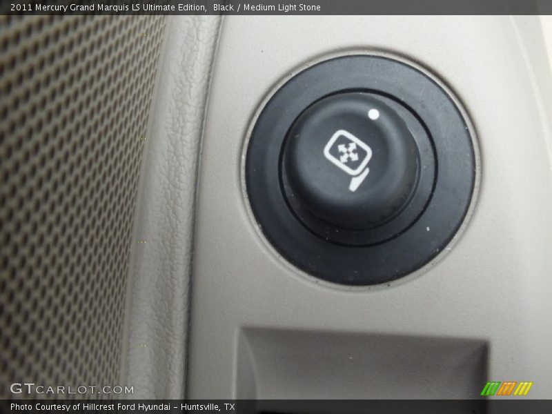 Black / Medium Light Stone 2011 Mercury Grand Marquis LS Ultimate Edition