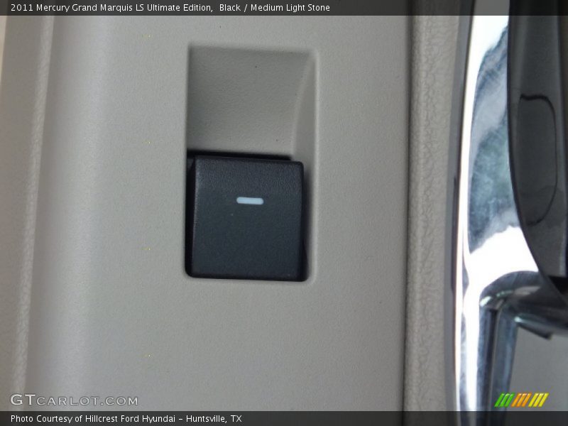 Black / Medium Light Stone 2011 Mercury Grand Marquis LS Ultimate Edition