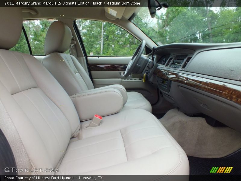 Black / Medium Light Stone 2011 Mercury Grand Marquis LS Ultimate Edition